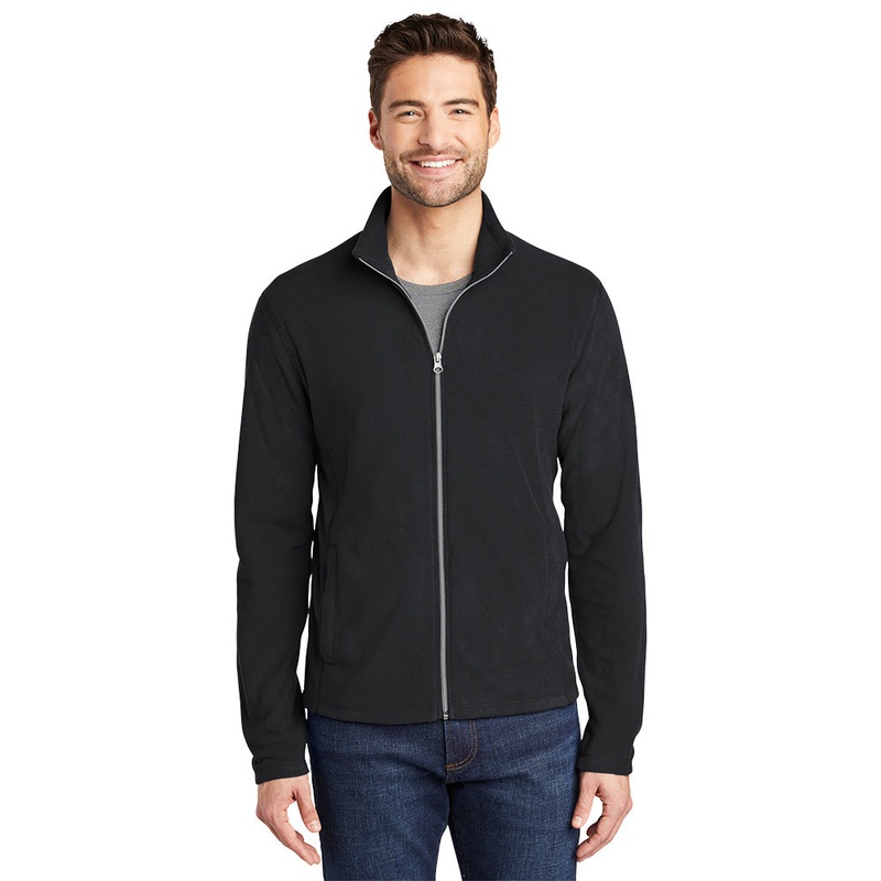 Port Authority F223 Microfleece Jacket Black XS