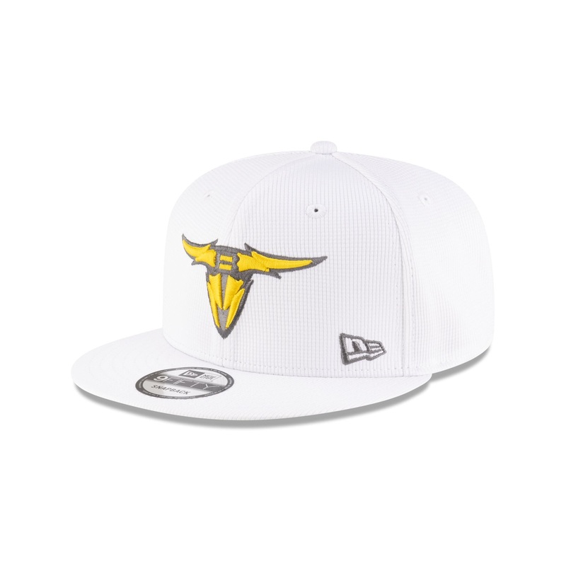 San Antonio Brahmas White 9FIFTY Snapback Hat One Size