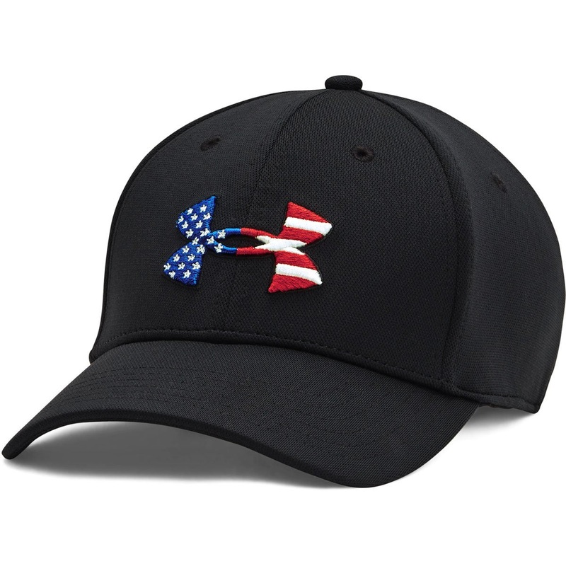 UA Freedom Blitzing Hat Black/Black/Red S/M