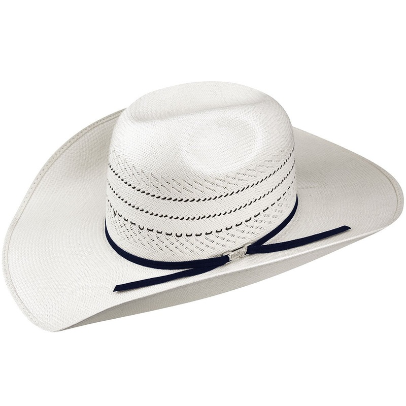 Arriba 20X Cowboy Hat Ivory/Navy 6 5/8