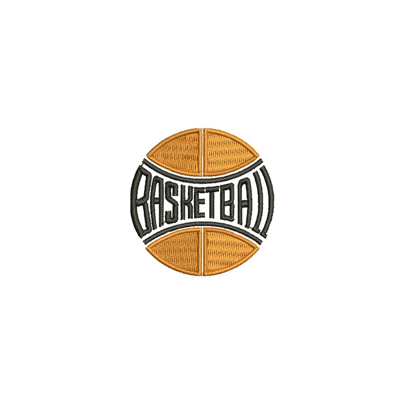 Basketball with Wording Inside Default Title One Size