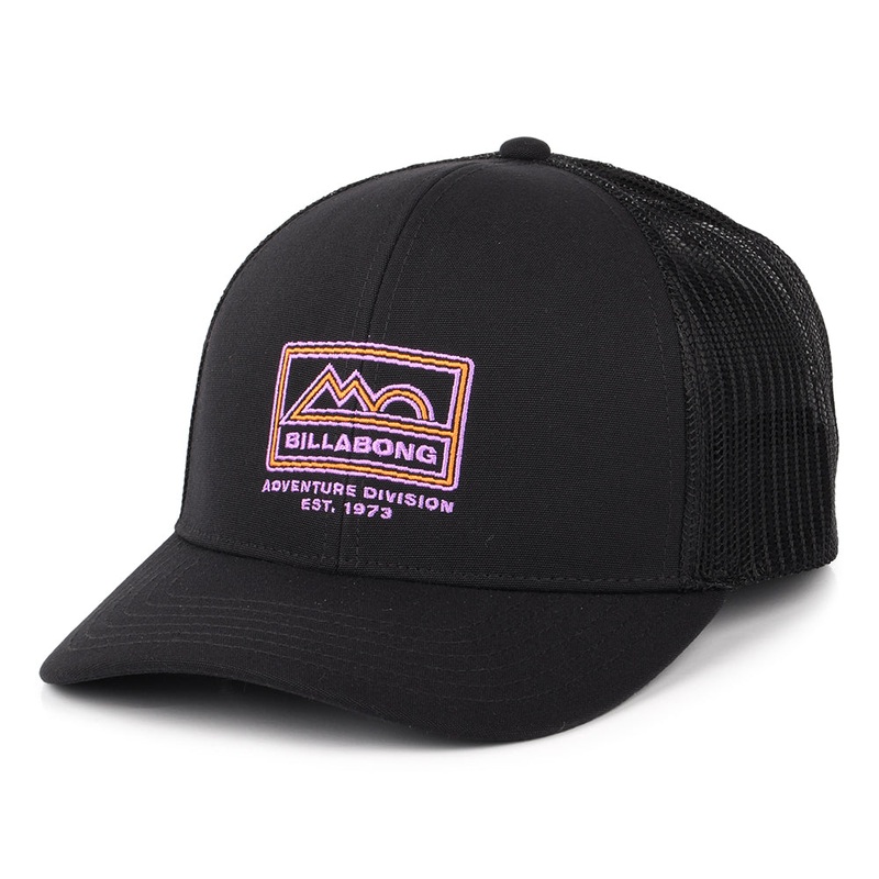 Billabong Hats Walled ADIV Trucker Cap – Black Adjustable