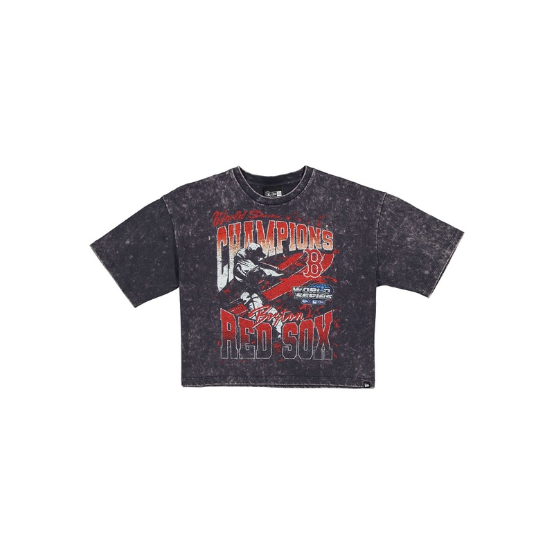 Boston Red Sox Sport Classics Women’s Cropped T-Shirt XS