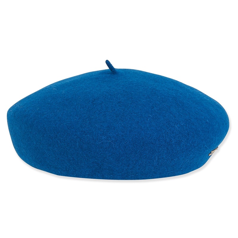 Classic Soft French Beret Wool Hat – Adora Hats Teal