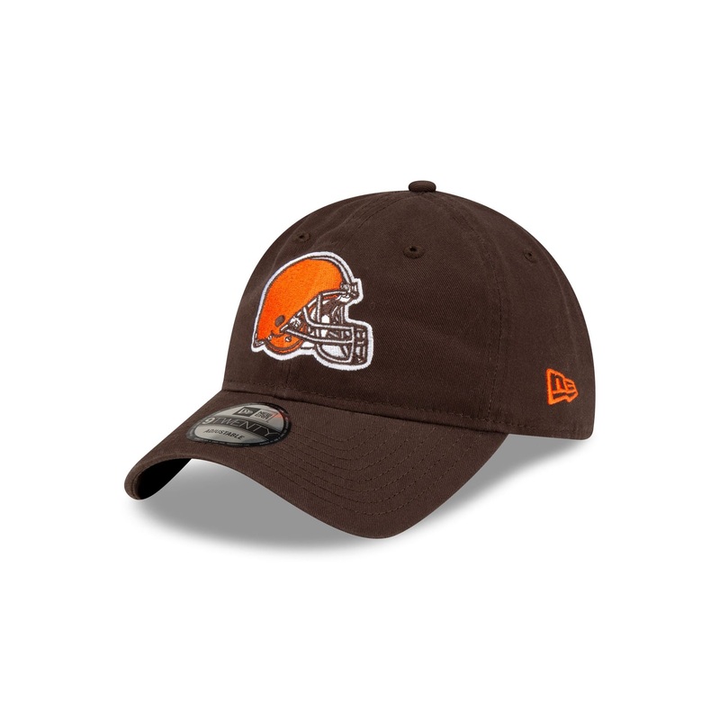 Cleveland Browns Core Classic Brown 9TWENTY Adjustable Hat One Size