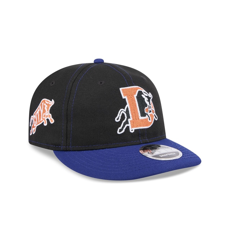 Durham Bulls Thunder Crown Retro Crown 9FIFTY Snapback Hat One Size