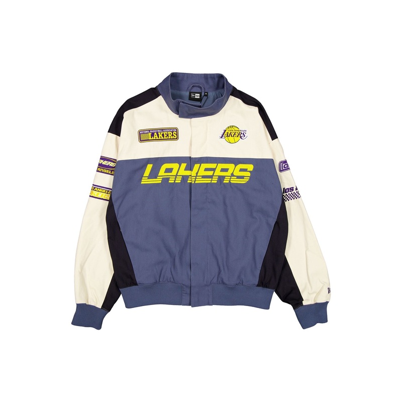Los Angeles Lakers Blue Motorsports Jacket S