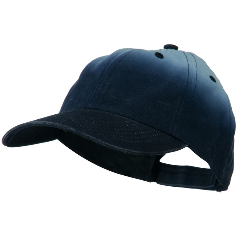 Low Profile Gradient Print Canvas Cap Olive One Size