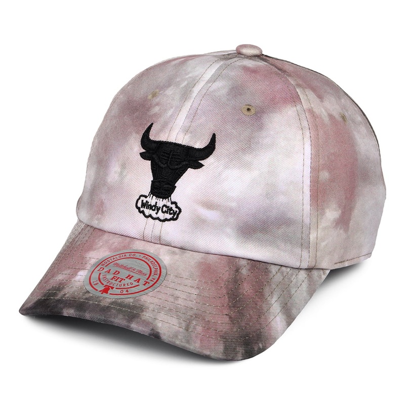 Mitchell & Ness Chicago Bulls Baseball Cap – NBA Cool Head – Brown Mix Adjustable