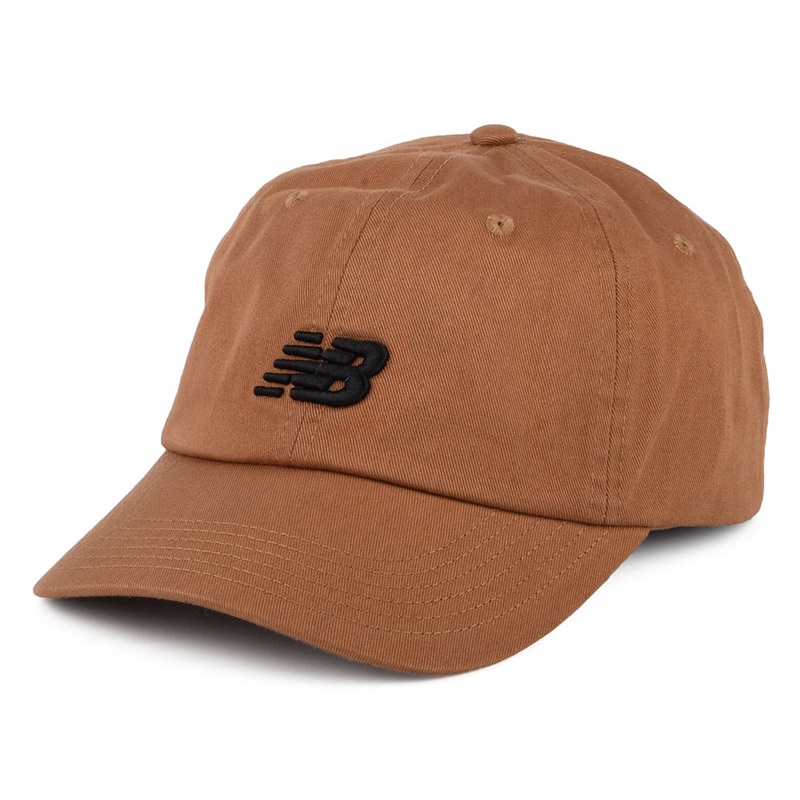 New Balance Hats Classic NB Curved Brim Baseball Cap – Walnut Adjustable