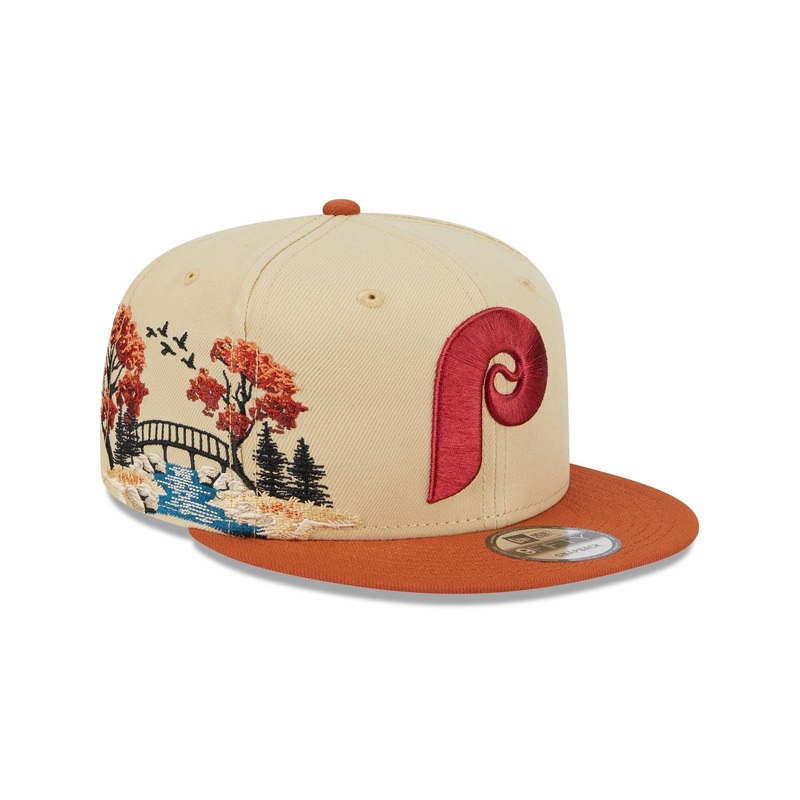 Philadelphia Phillies Fall Landscape 9FIFTY Snapback Hat One Size