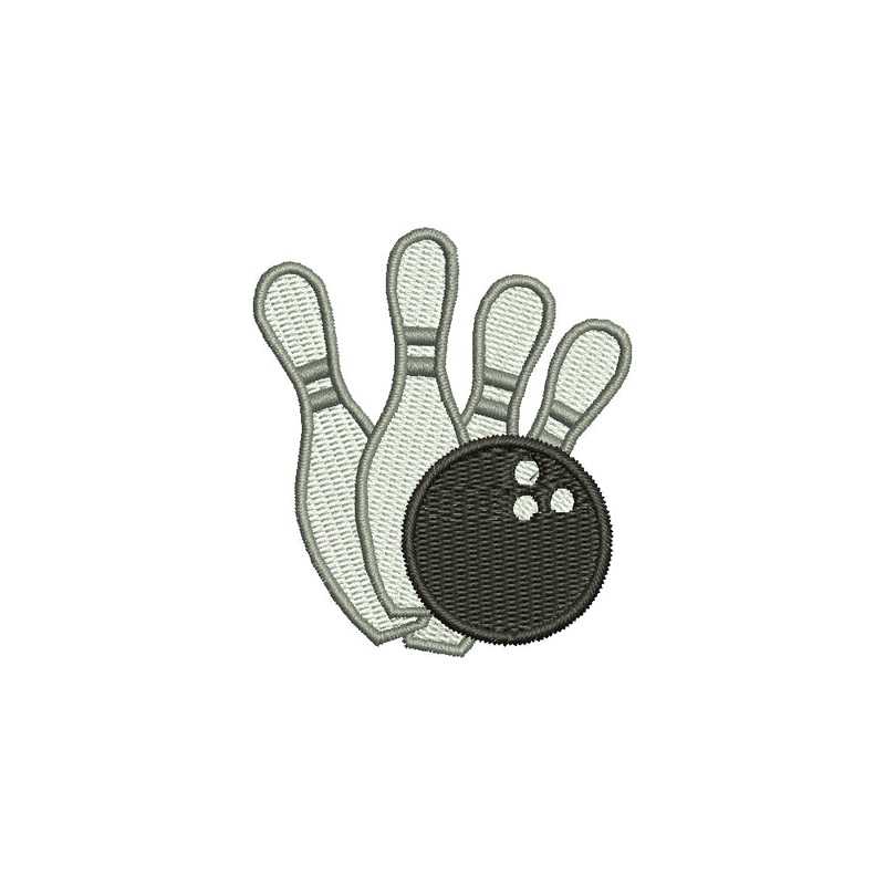 Bowling Ball with 4 Pins Default Title One Size