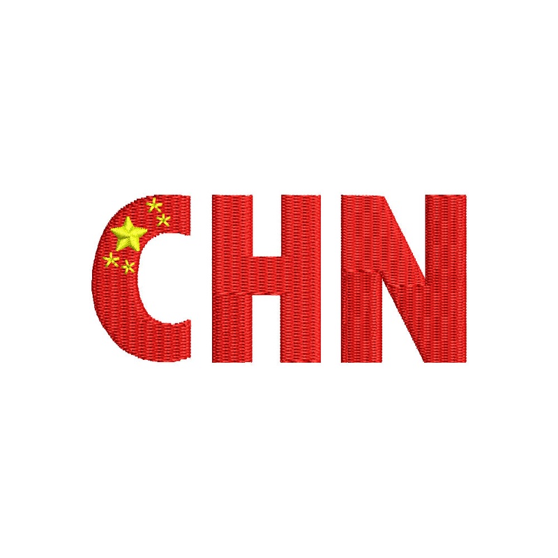 China CHN Flag Default Title One Size