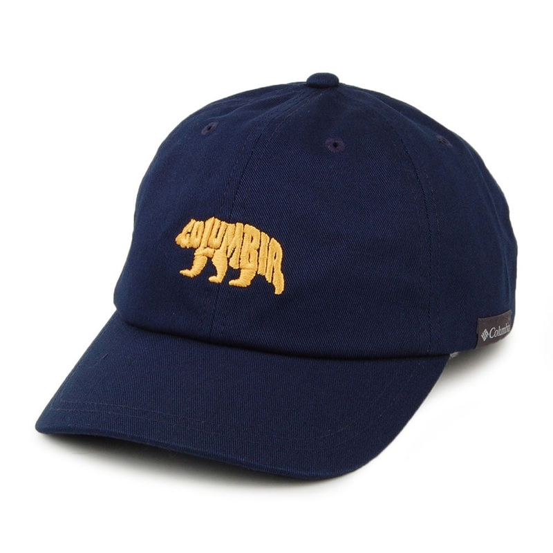 Columbia Hats Kids CSC Bear Baseball Cap – Navy Blue CHILD ADJ.