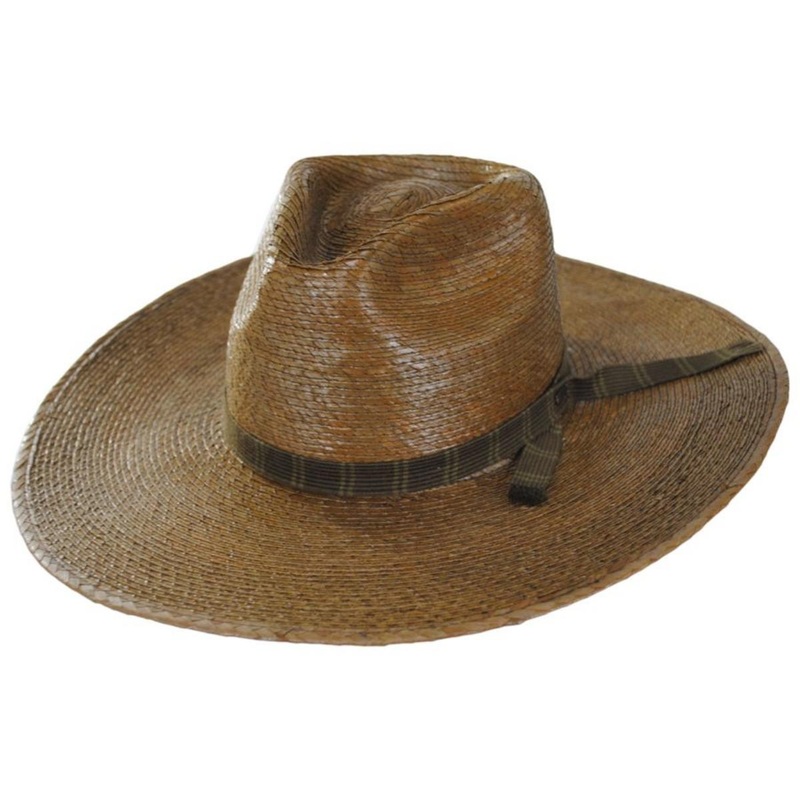 Leigh Palm Straw Fedora Hat – Toffee TOFFEE XS
