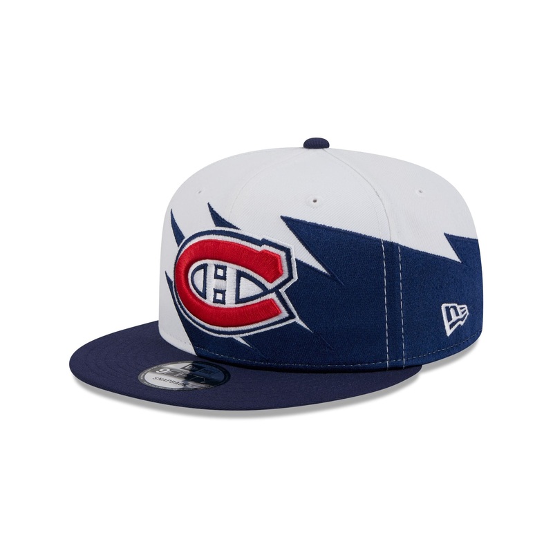 Montreal Canadiens Jagged 9FIFTY Snapback Hat One Size