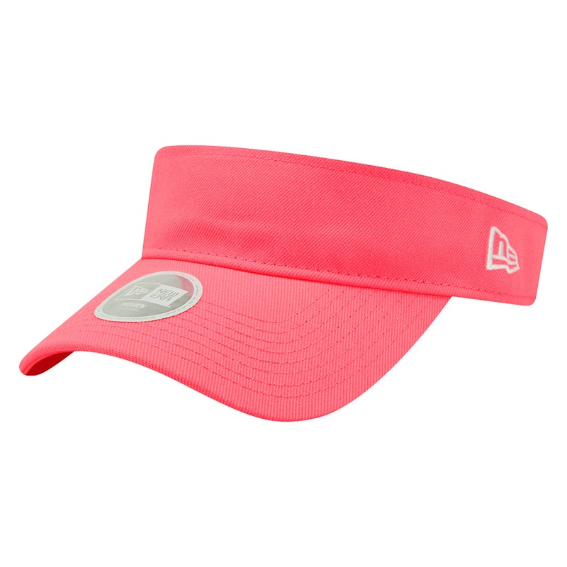 New Era Womens Essential Sun Visor – Hot Pink Adjustable