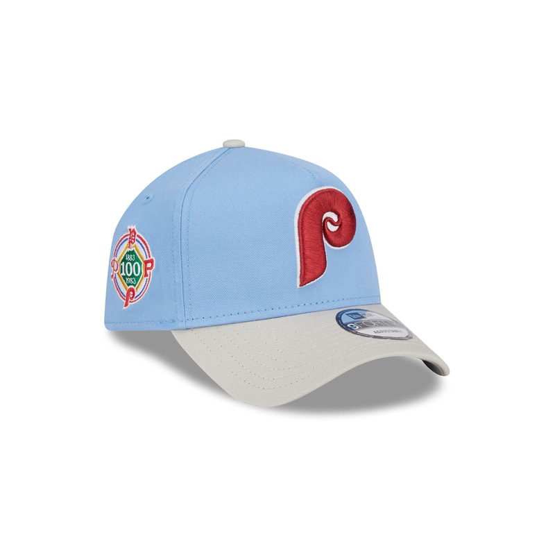 Philadelphia Phillies Coop Logo Select 9FORTY A-Frame Snapback Hat One Size