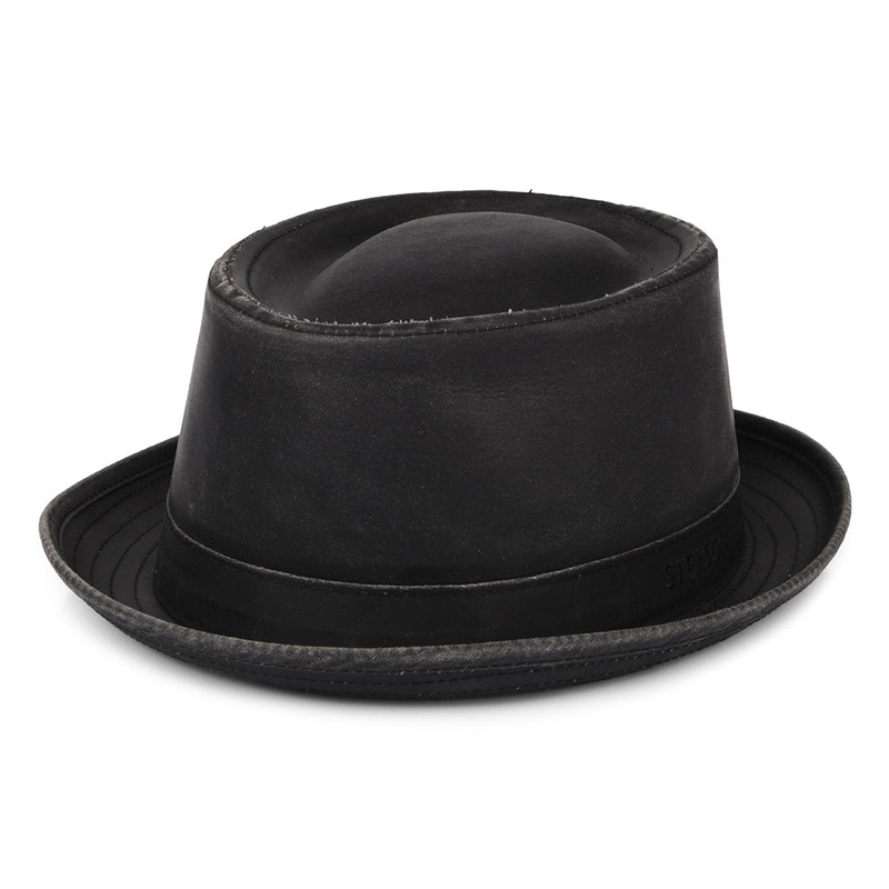 Stetson Hats Odenton Water Resistant Pork Pie Hat – Black S