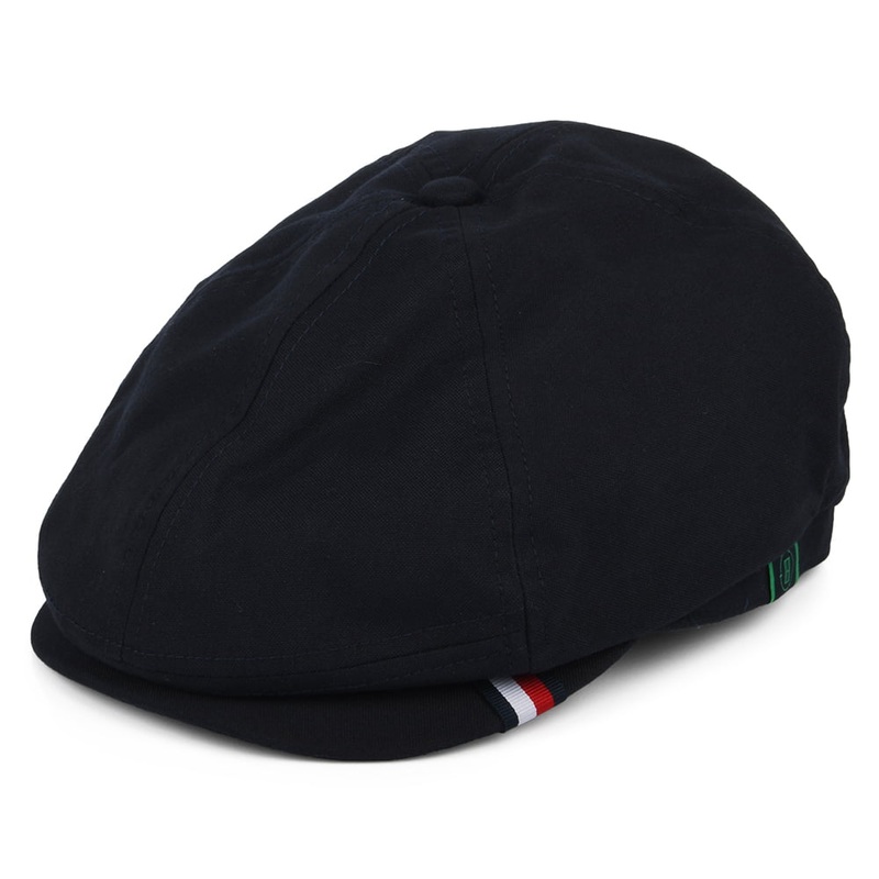 Tommy Hilfiger Hats Recycled Woven Newsboy Cap – Dark Blue 1-Size