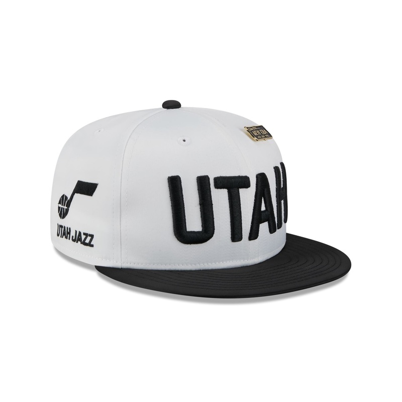 Utah Jazz Spring Satin 59FIFTY Fitted Hat 7