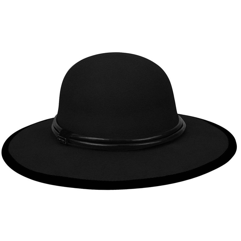 Victoria Wide Brim Black One Size Fits Most