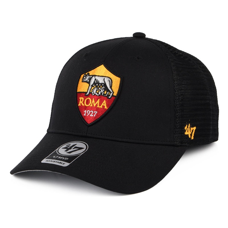 47 Brand AS Roma Trucker Cap – Branson MVP – Black Adjustable