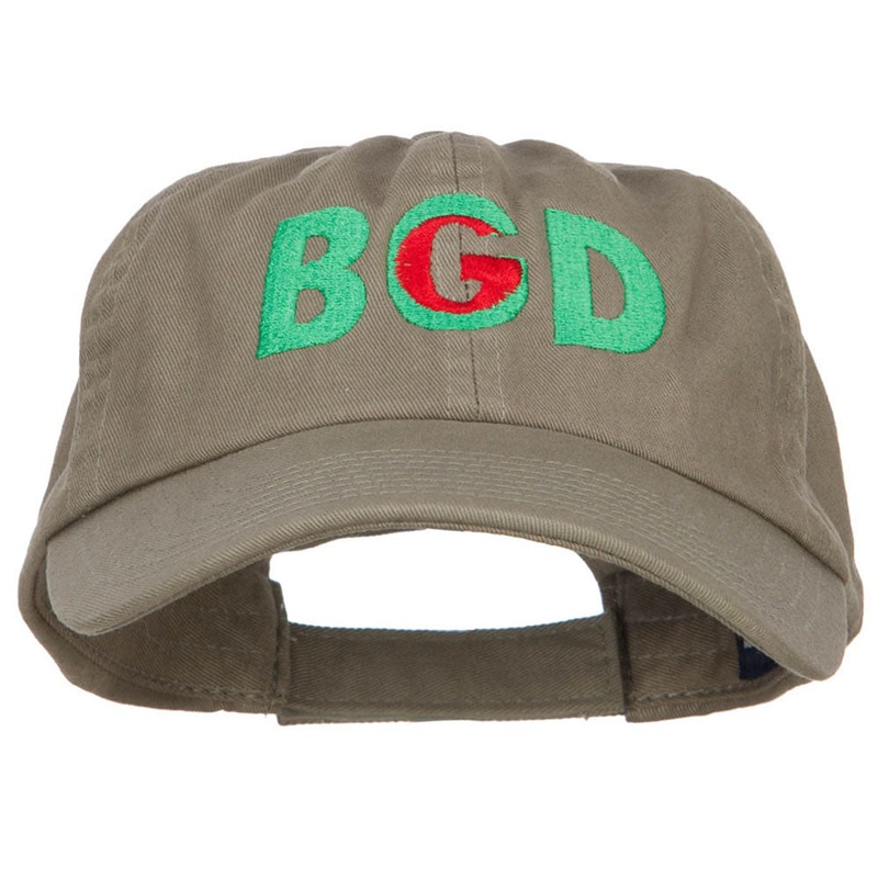 Bangladesh Embroidered Low Profile Cap Olive One Size