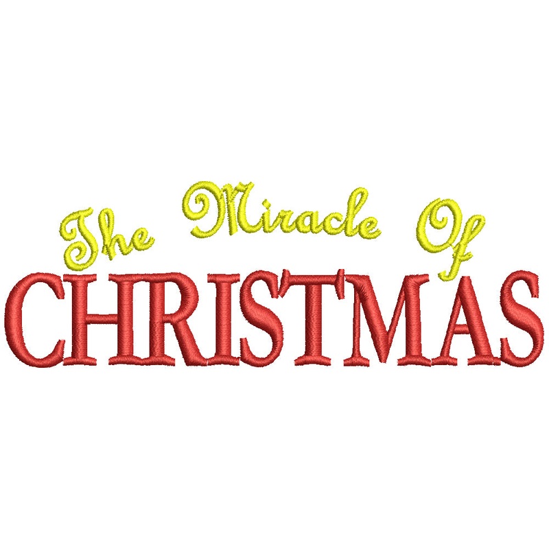Miracle of Christmas Letters Default Title One Size