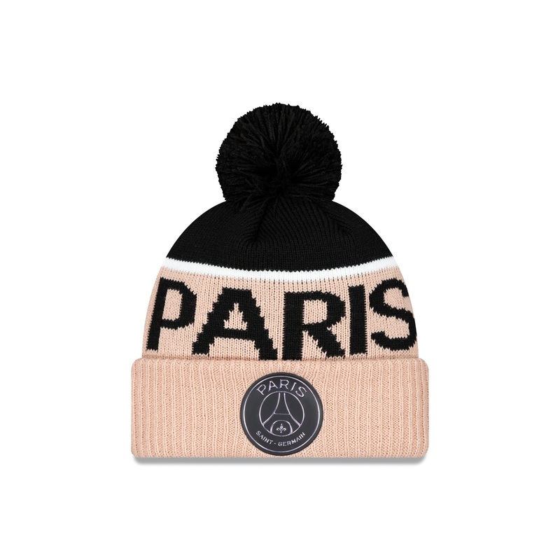 Paris Saint-Germain Rose Pom Knit Hat One Size