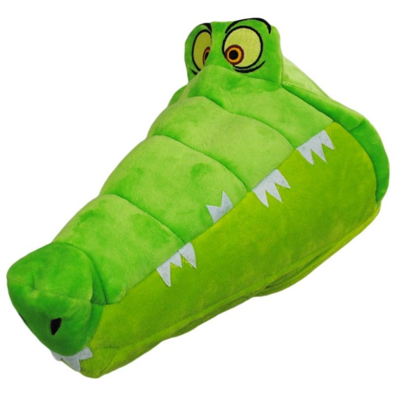 Peter Pan Tick-Tock the Croc-odile Velour Hat GREEN ONE SIZE FITS MOST