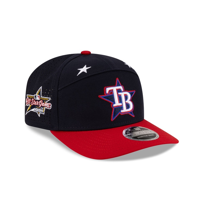 Tampa Bay Rays 2025 All-Star Game Workout Split Panel 9SEVENTY Stretch-Snap Hat One Size