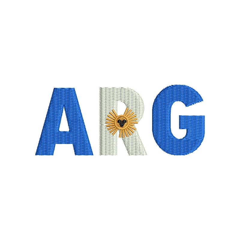 Argentina ARG Flag Default Title One Size