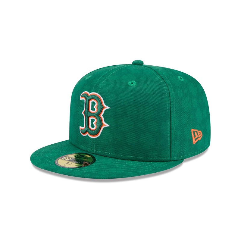 Boston Red Sox St. Patrick’s Day 2025 59FIFTY Fitted Hat 7