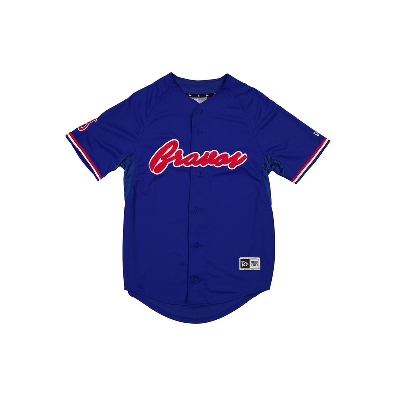 Bravos de Len LMB 100th Anniversary Blue Alt Jersey S