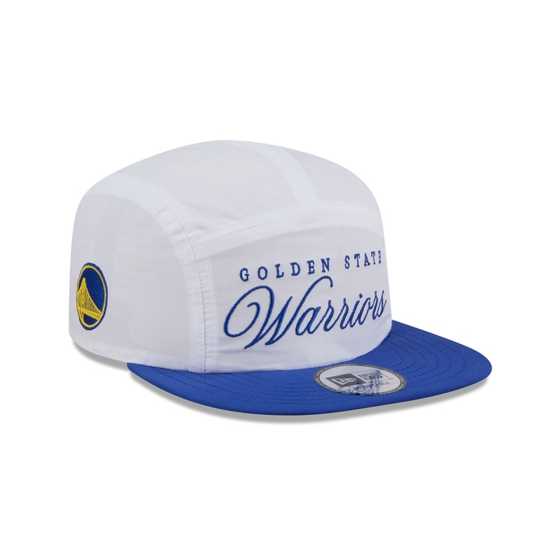 Golden State Warriors 2025 Draft Camper Strapback Hat One Size