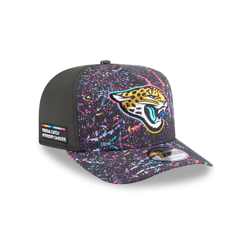 Jacksonville Jaguars 2025 Crucial Catch 9FIFTY A-Frame Snapback Hat One Size