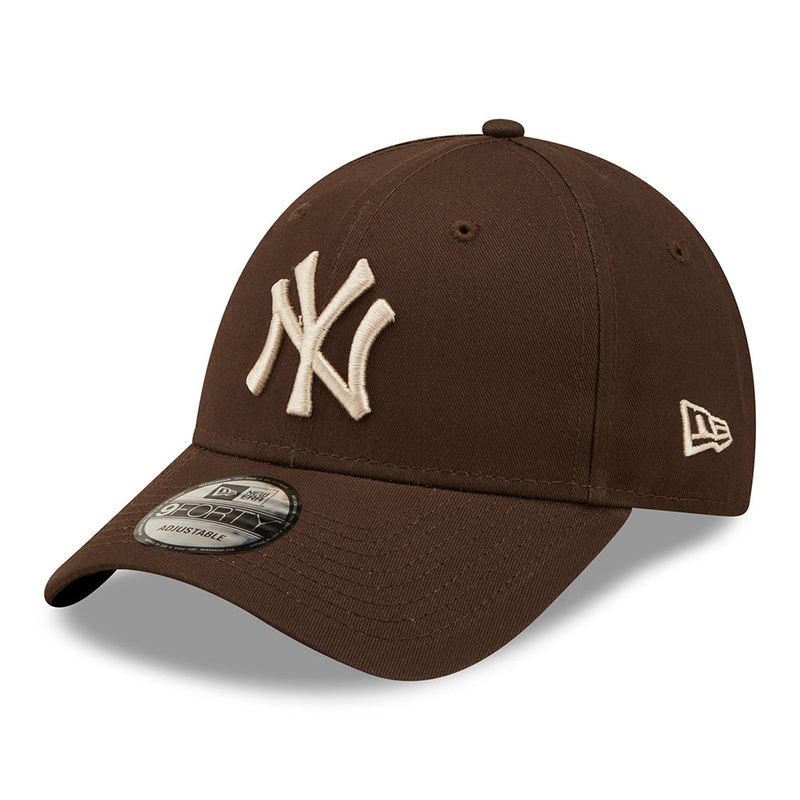New Era 9FORTY New York Yankees Baseball Cap – League Essential – Brown-Stone Adjustable