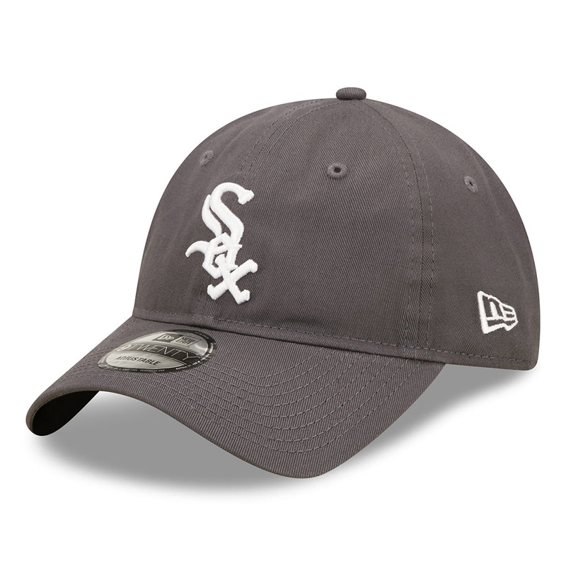 New Era 9TWENTY Chicago White Sox Baseball Cap – MLB League Essential – Graphite-White Adjustable