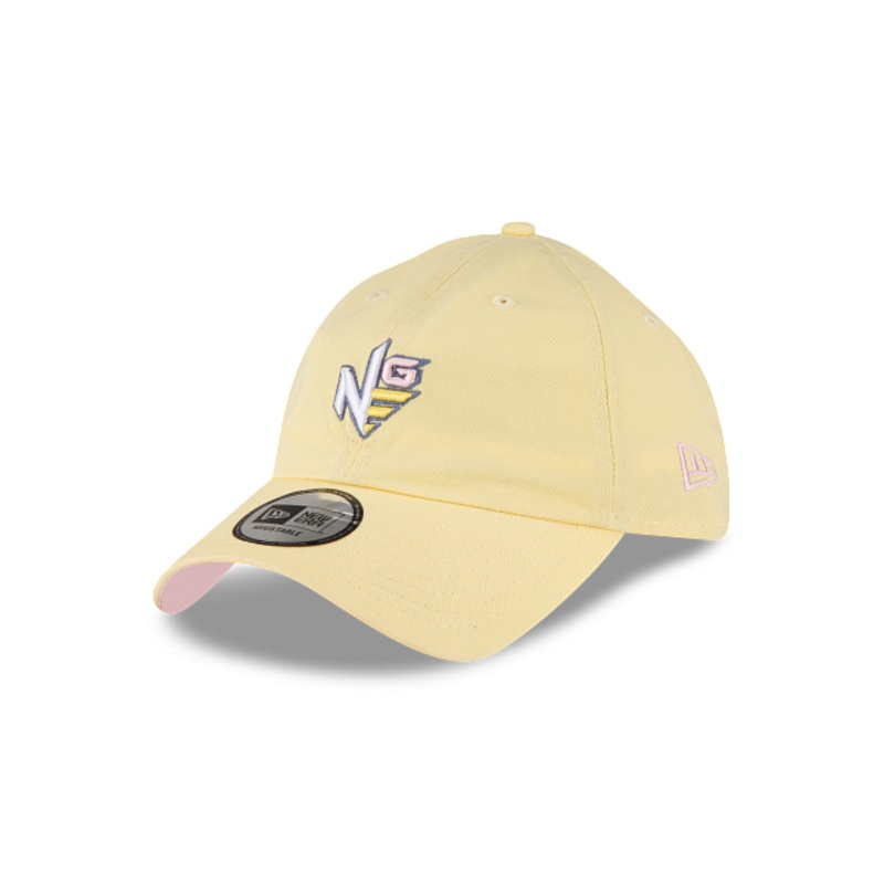 New Era Golf Yellow Casual Classic Hat One Size