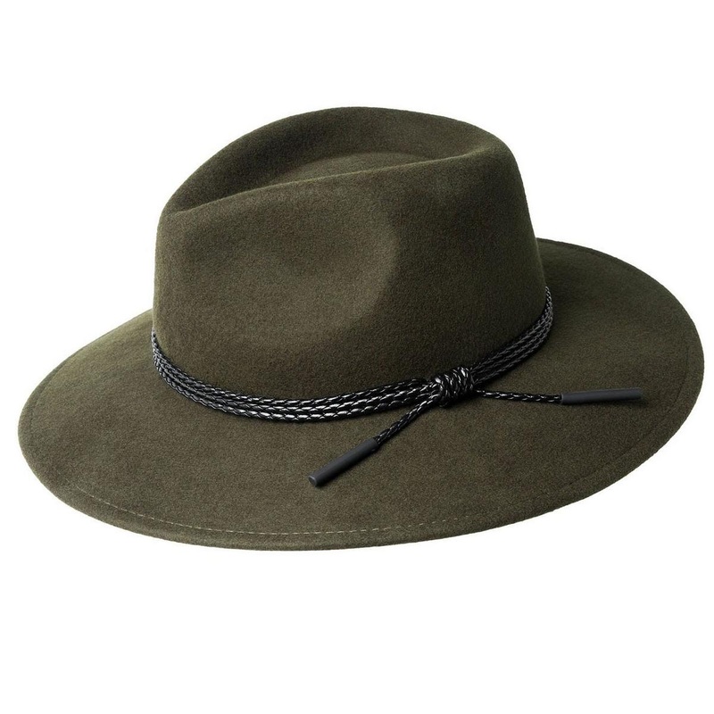 Piston Wool Felt Aussie Hat OLIVE S
