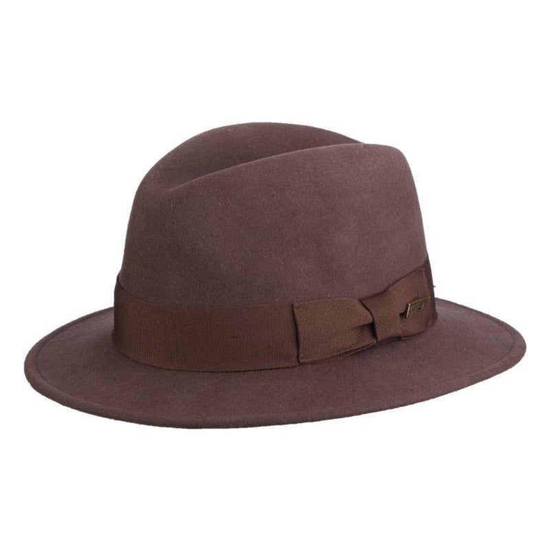 Ravenwood Felt Safari Hat – Indiana Jones Hat Brown Medium