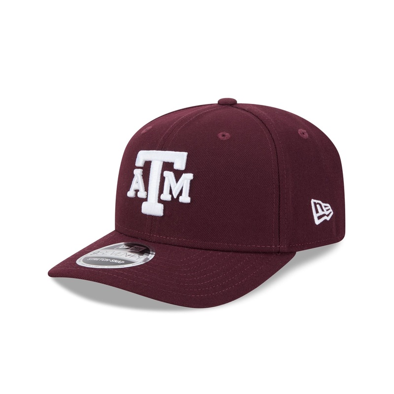 Texas A&M Aggies Basic 9SEVENTY Stretch-Snap Hat One Size