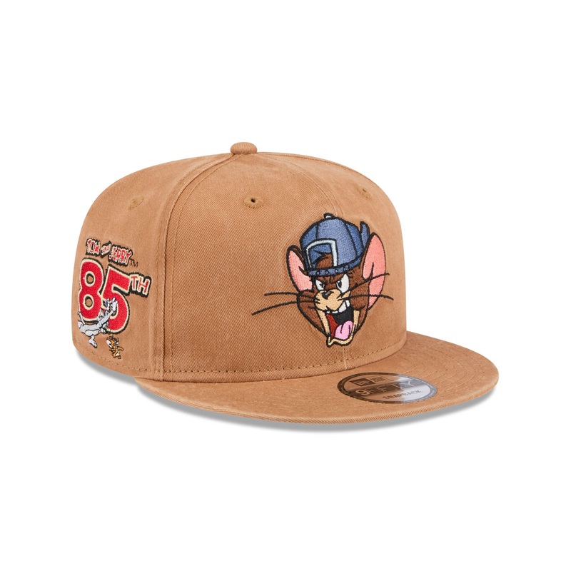 Tom and Jerry 85th Anniversary Light Bronze 9FIFTY Snapback Hat One Size
