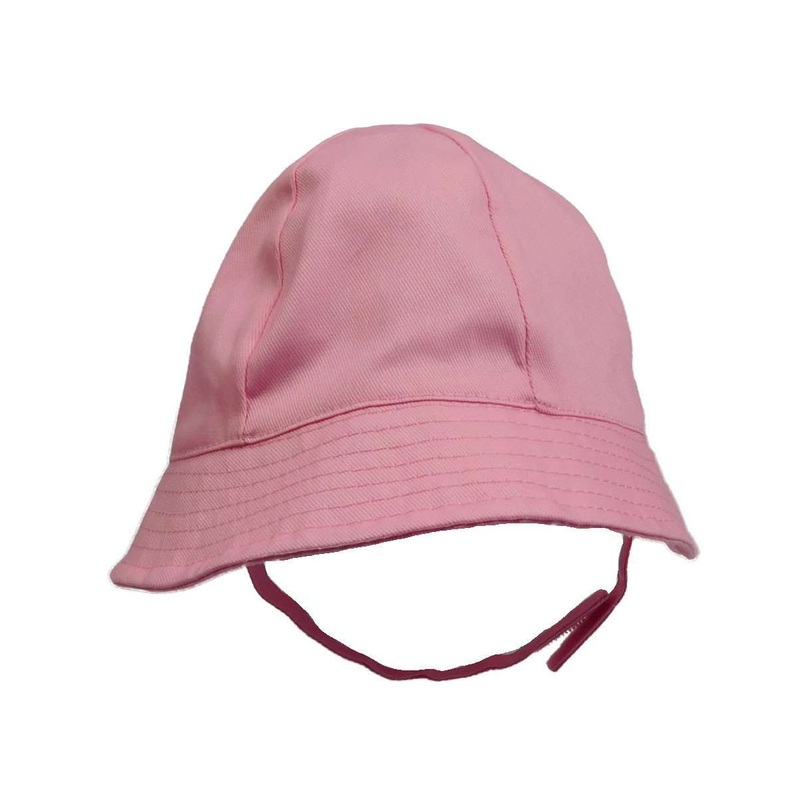 Infant Cotton Bucket Hat – Scala Hats for Kids Pink