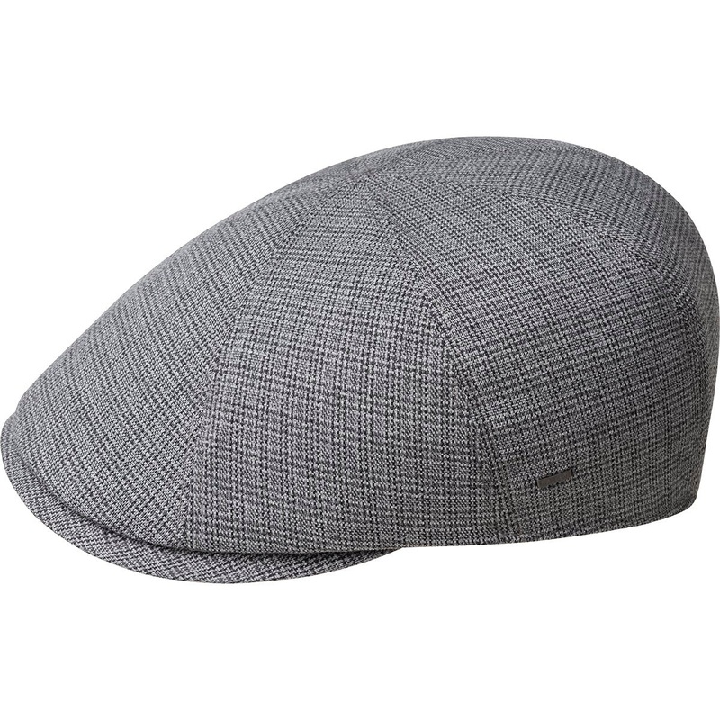 Jeth Contour Cap Grey Plaid S
