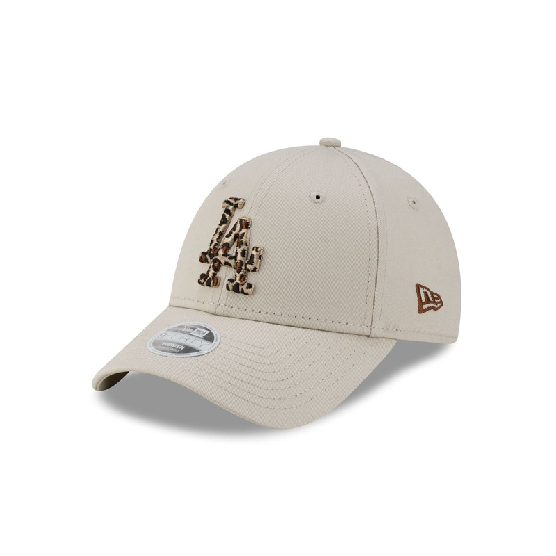 Los Angeles Dodgers Leopard Print Logo Women’s 9FORTY Adjustable Hat One Size