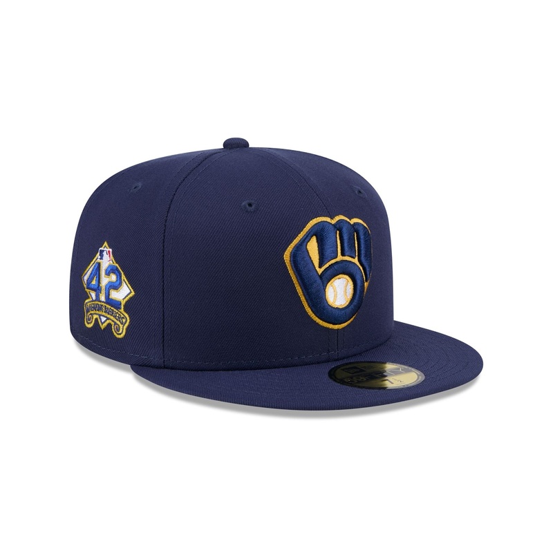 Milwaukee Brewers Jackie Robinson Day 2025 59FIFTY Fitted Hat 7