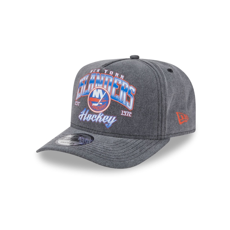 New York Islanders Washed 9FIFTY A-Frame Snapback Hat One Size