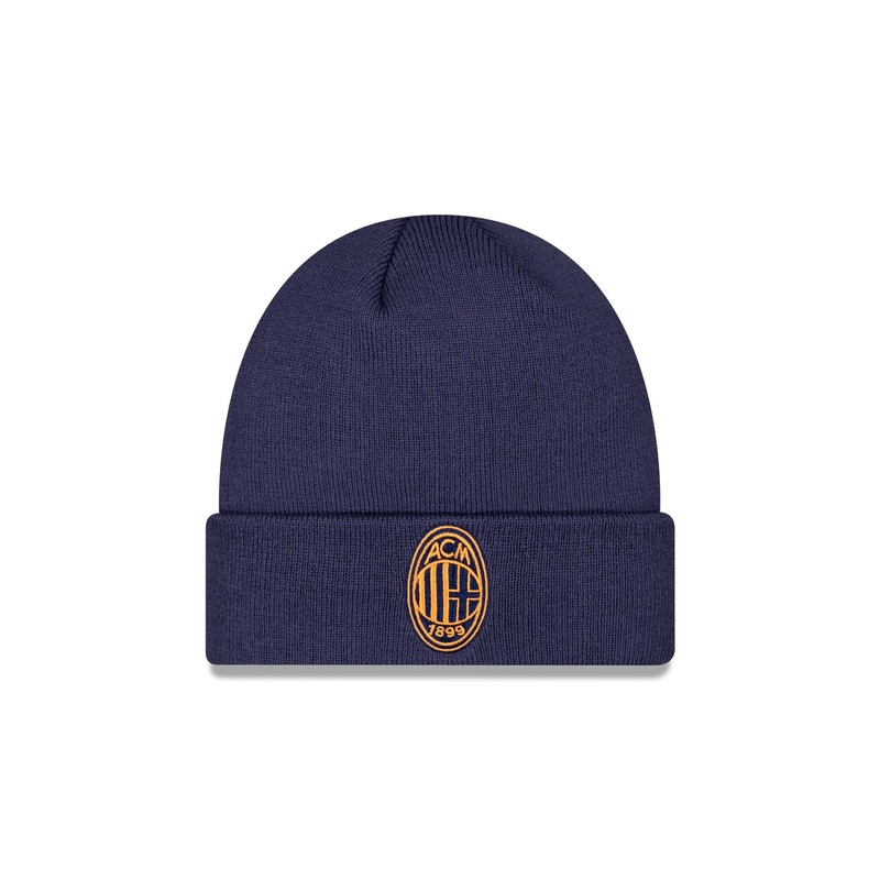 AC Milan Seasonal Navy Cuff Knit Hat One Size